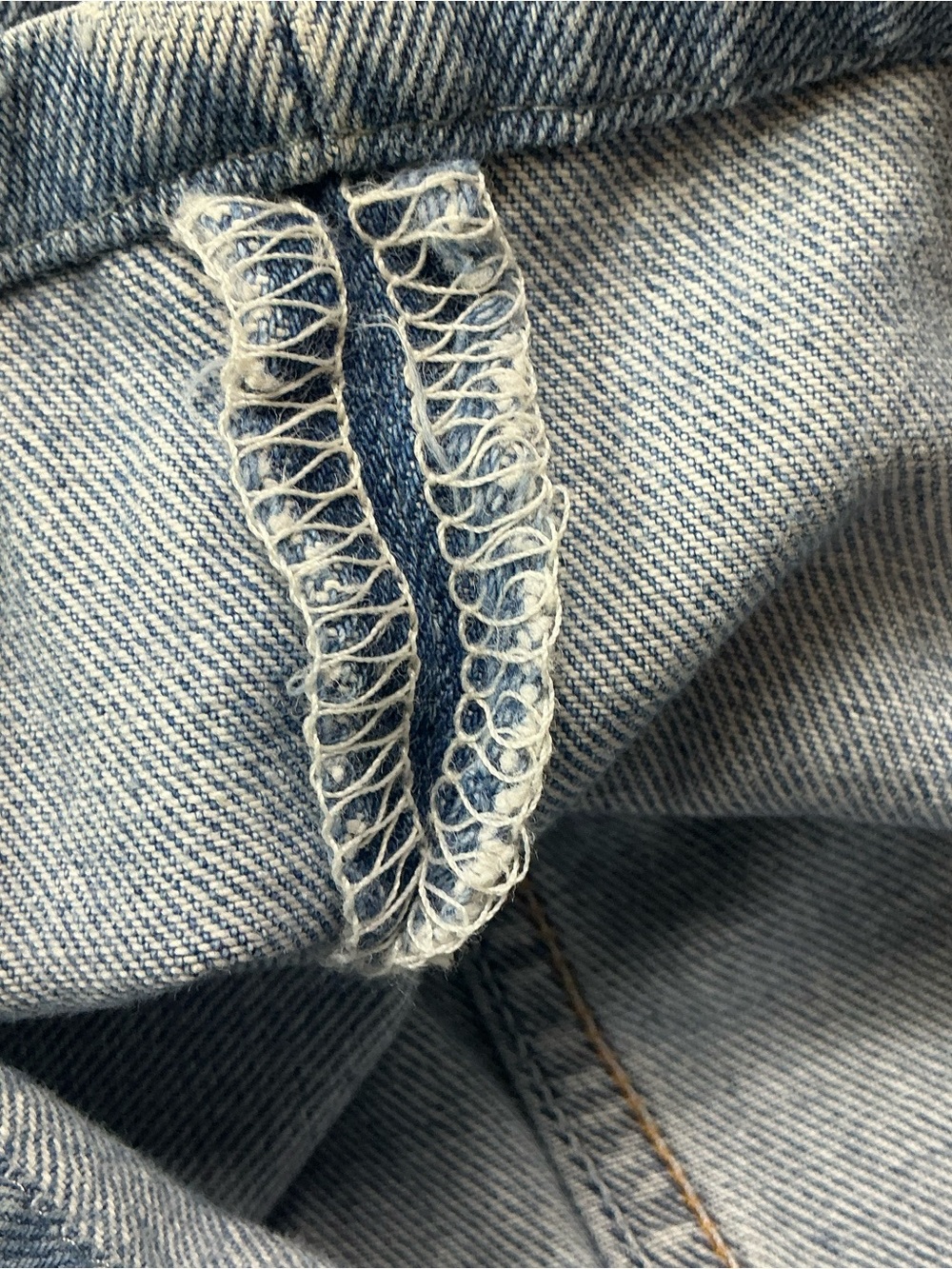 Vintage Levi’s 501 button fly 90s straight leg jeans 32 x 28 made in Mexico - Picture 10 of 10